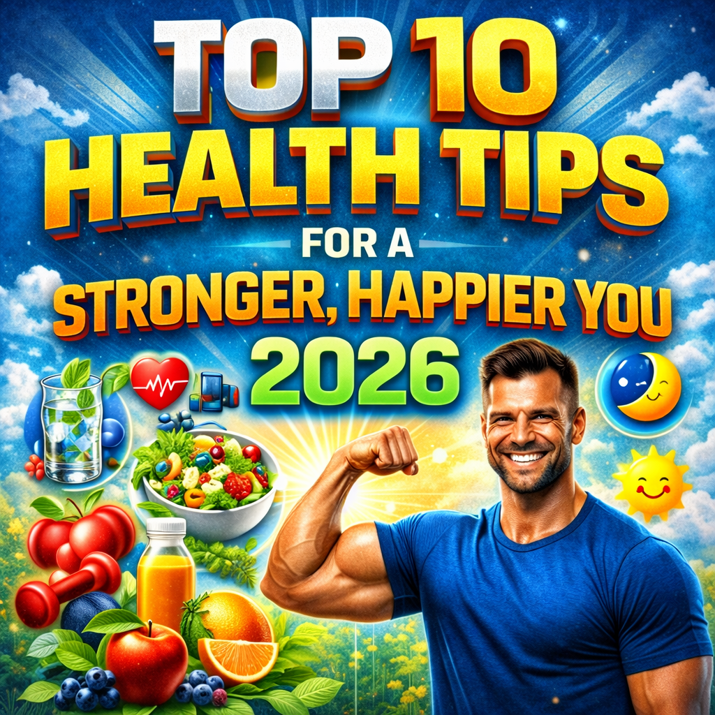 Top 10 Health Tips for a Stronger, Happier You 2026