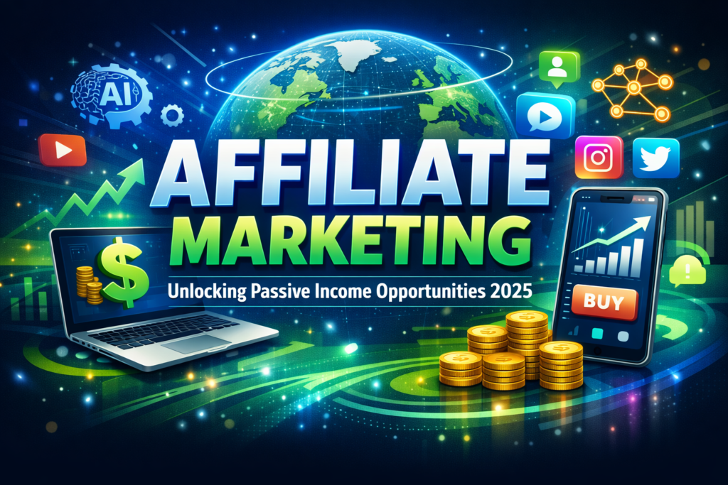 Affiliate Marketing: Unlocking Passive Income Opportunities 2025